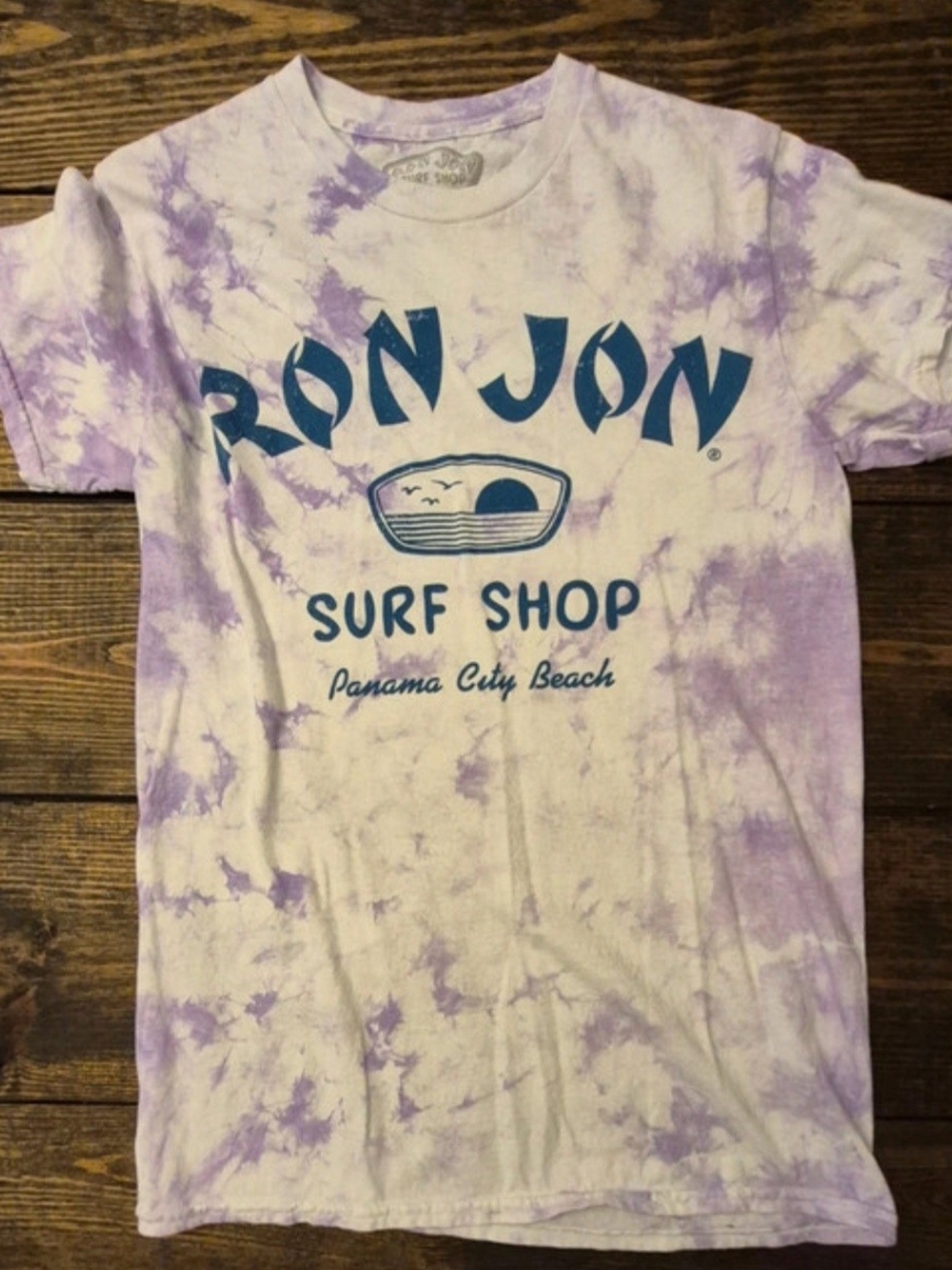 Ron Jon Lavender Tie-Dye Women's Small T-Shirt